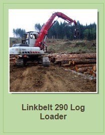 linkbelt 290 log loader